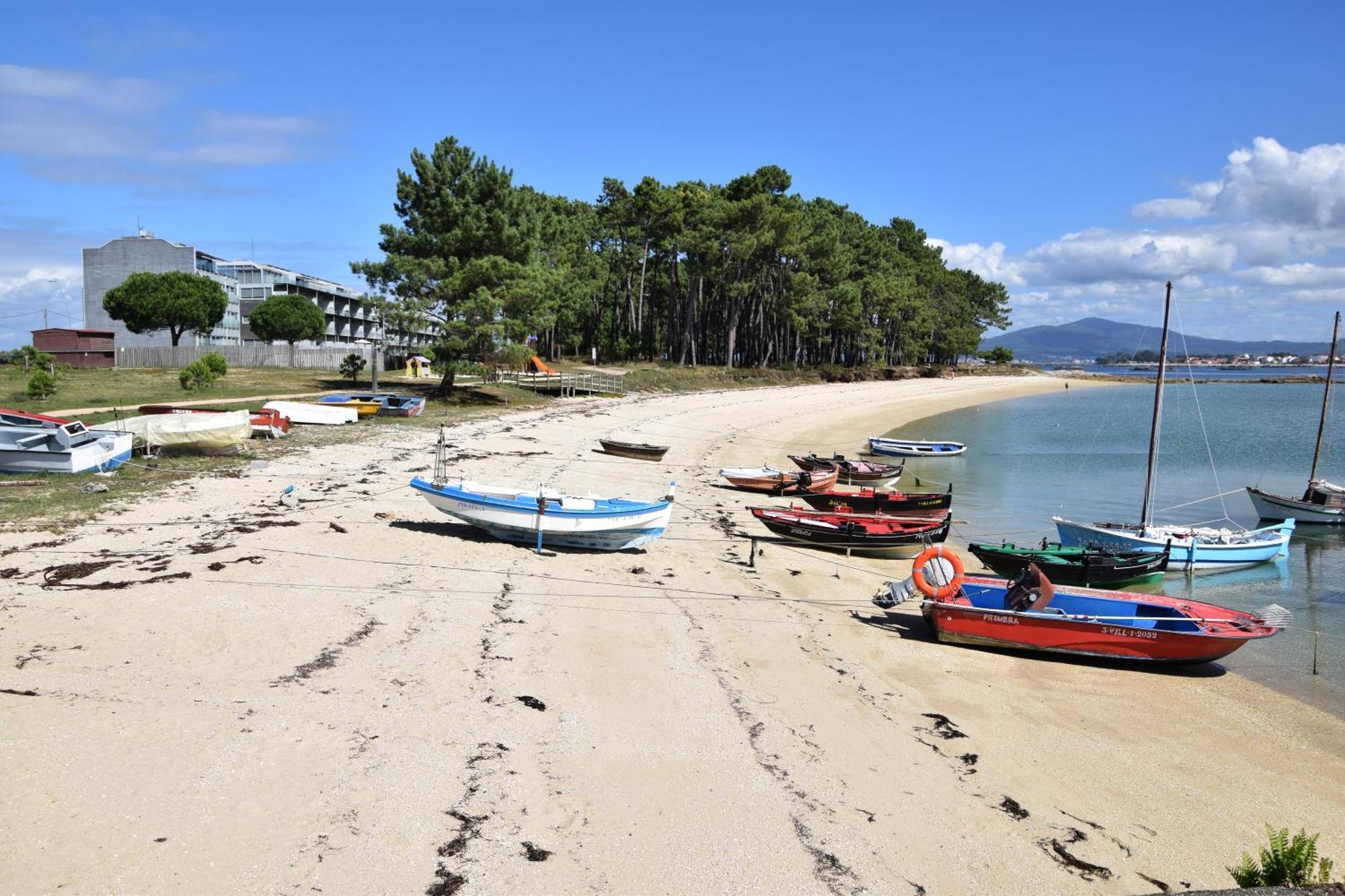 Apartamento De Mar Y Playa En Illa De Arousa Buitenkant foto