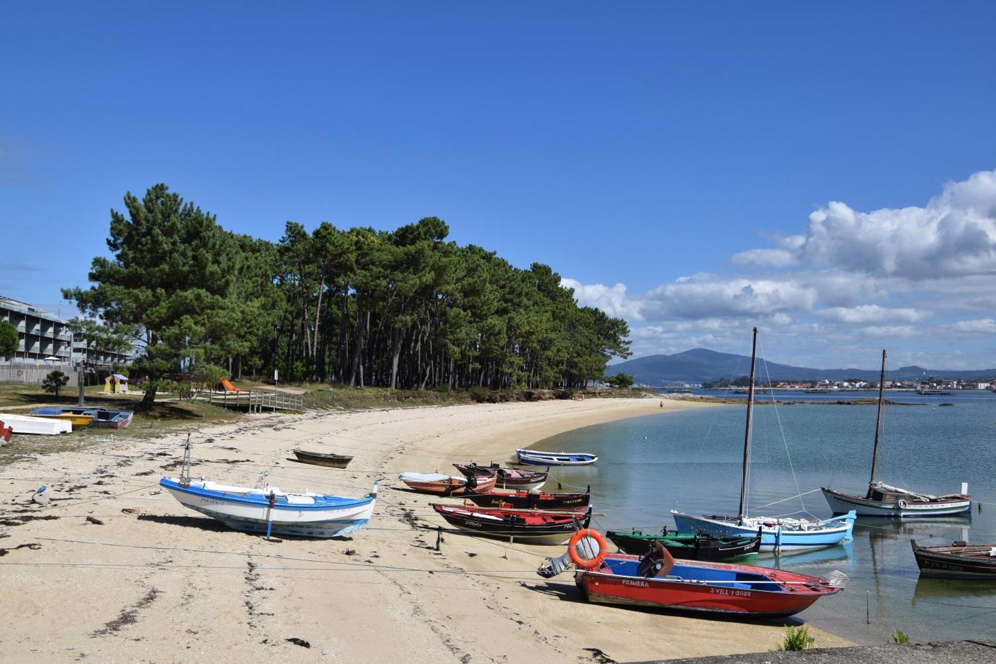 Apartamento De Mar Y Playa En Illa De Arousa Buitenkant foto